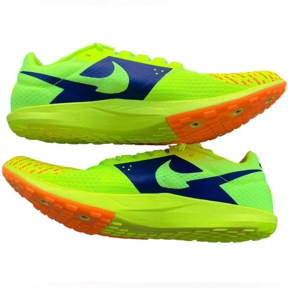 NWOB Nike Zoom Rival XC 6 Cross Country Sz 10 VOLT/CONCORD/TOTAL ORANGE - Picture 6 of 9